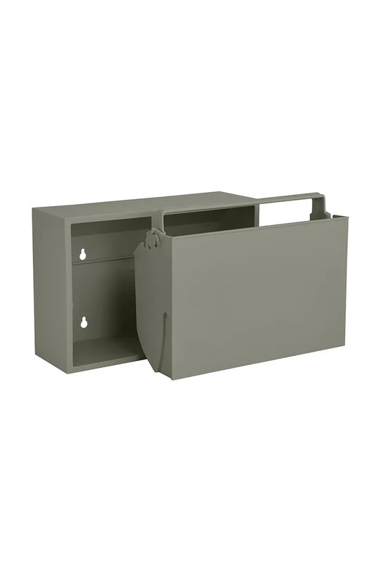 Salon i sypialnia ReCollector szafka ścienna Mini Box 30 x 10 x 15 cm 100106.GreenS zielony
