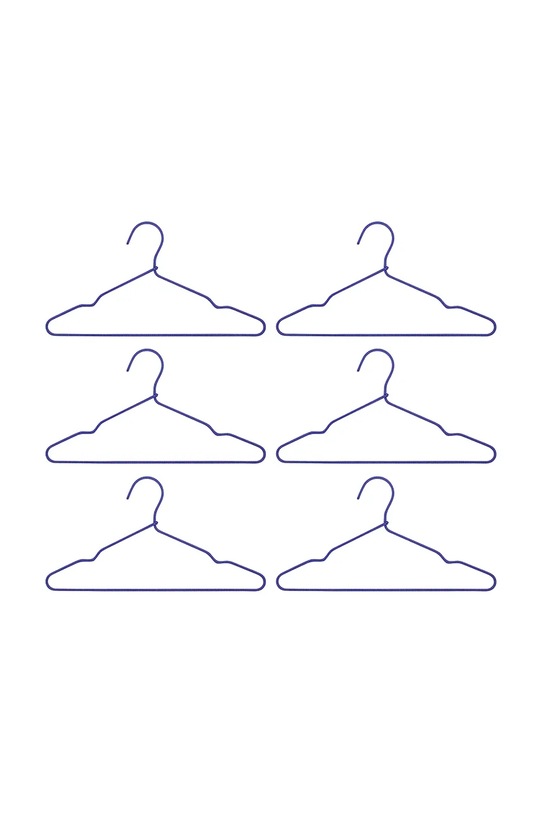 House Doctor zestaw wieszaków na ubrania HDWire 6-pack niebieski 900000976