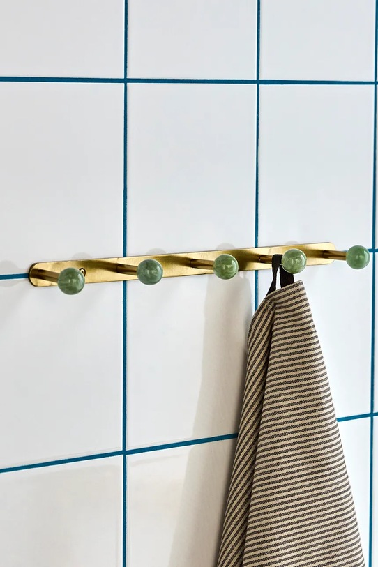 Salon i sypialnia House Doctor wieszak ścienny HDBall 35 x 5 x 2 cm 900000370 multicolor