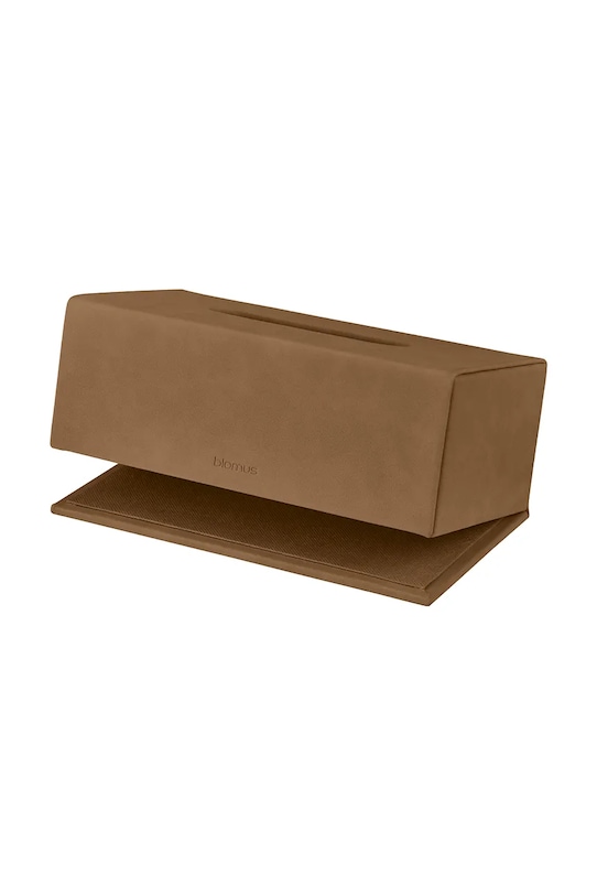 Salon i sypialnia Blomus pojemnik na chusteczki Sahla 25 x 13 x 9,5 cm B68315 brązowy