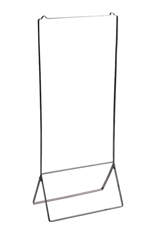 Madam Stoltz wieszak na ubrania 51 x 25 x 122 cm szary 38937ST