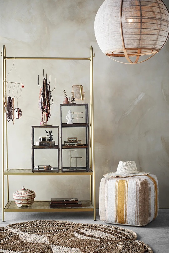 Madam Stoltz szkatułka 21 x 21 x 6 cm MS203 multicolor AA00