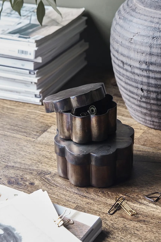 Контейнер для зберігання House Nordic HDFloda 5 x 11 cm 2-pack коричневий 203661301