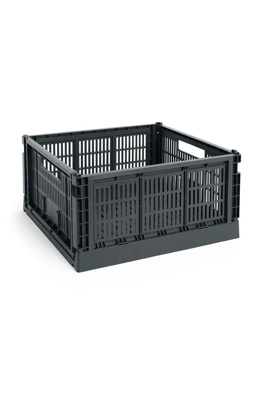 HAY pudełko do przechowywania Colour Crate S / 10,5 x 17 x 26,5 cm czarny AB634.F126.AC37