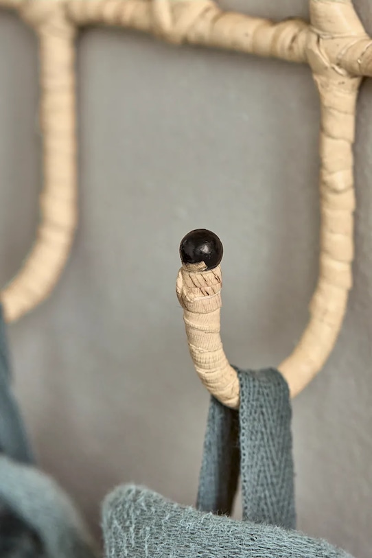 Salon i sypialnia House Doctor wieszak ścienny HDRoom 30 x 20 cm 267660009 beżowy