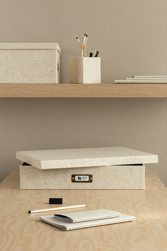 Bigso Box of Sweden pudełko do przechowywania Sverker A3 43,5 x 31 x 8,5 cm 9341N6072.99