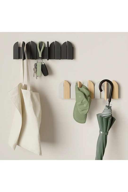 Umbra wieszak ścienny 43 x 14 cm czarny 1022942.040