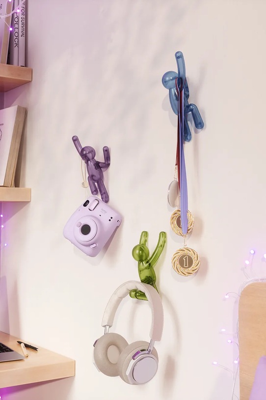 Umbra zestaw haczyków Buddy 18 x 8 x 7 cm 3-pack multicolor 1023674.1341