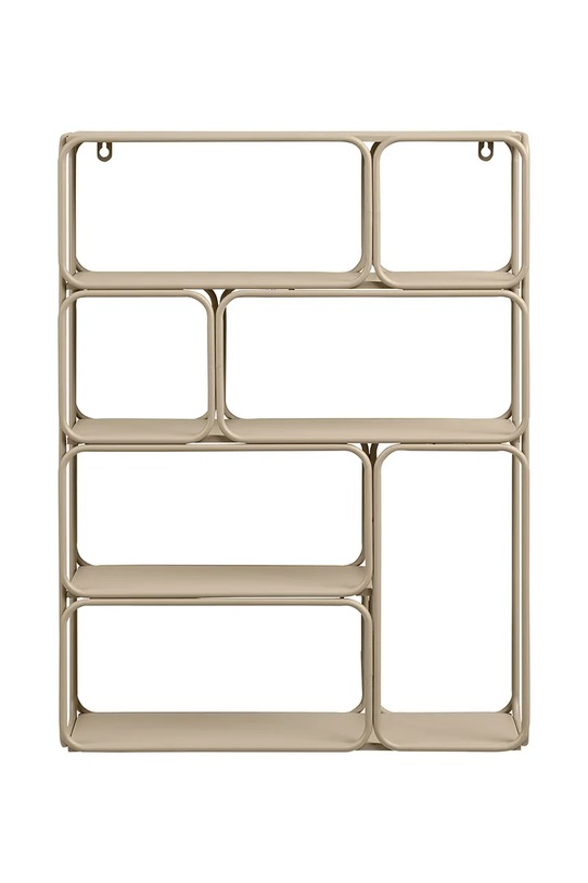House Nordic półka wisząca z metalu 18 x 48 x 64 cm beżowy 3251010