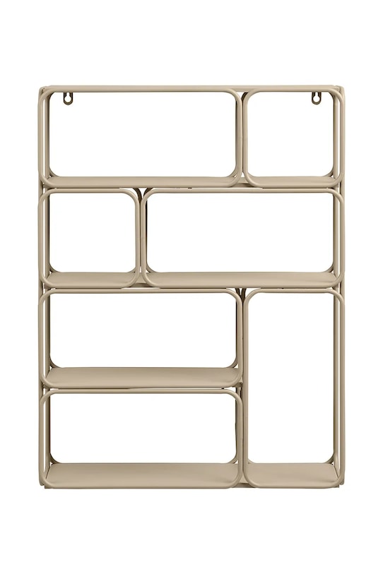 House Nordic półka wisząca z metalu 18 x 48 x 64 cm beżowy 3251010