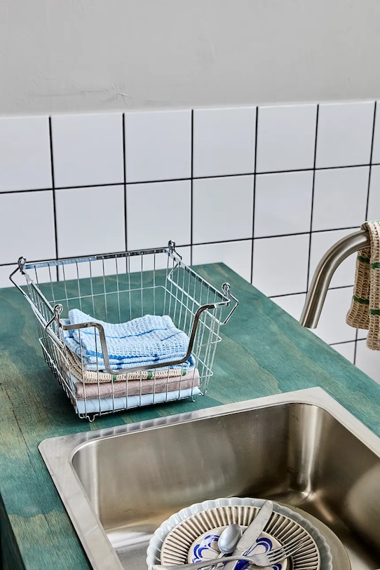 Košara za skladištenje House Doctor HDTaw 32 x 27 x 23,5 cm 900001499 siva AA00