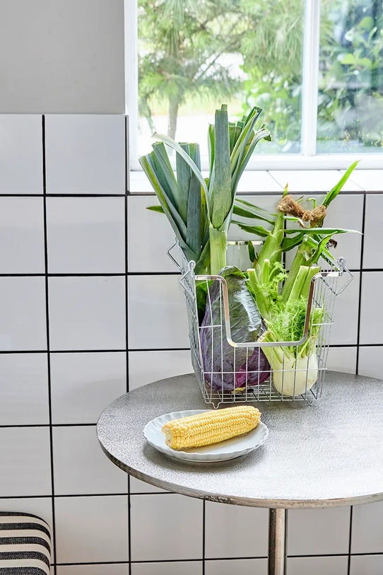 Καλάθι αποθήκευσης House Doctor 26,7 x 26,7 x 26,7 cm 900001501 γκρί AA00