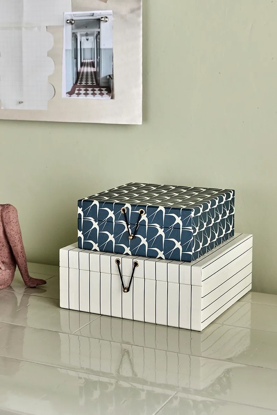 Σετ κουτιών αποθήκευσης House Doctor HDKeep 2-pack 900001805 πολύχρωμο AA00