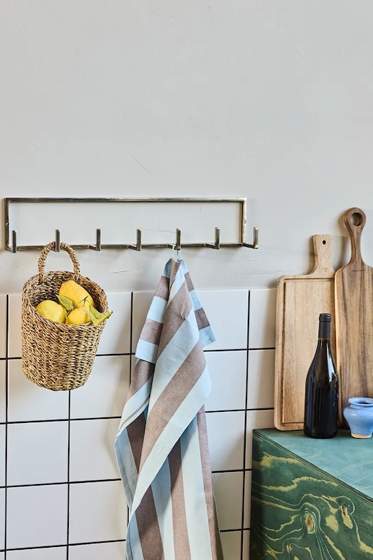 Κρεμάστρα τοίχου House Doctor HDRack 60 x 8 x 12 cm 900000964 γκρί AA00