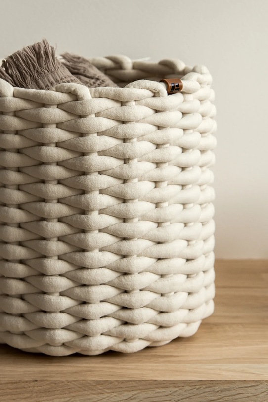 Bigso Box of Sweden кошик для зберігання з текстильного матеріалу 25 x 25 cm 6991S0901.99 білий