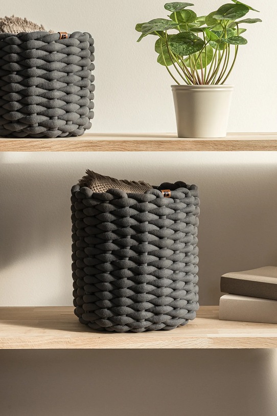 Bigso Box of Sweden кошик для зберігання з текстильного матеріалу 25 x 25 cm чорний 6991S1001.99