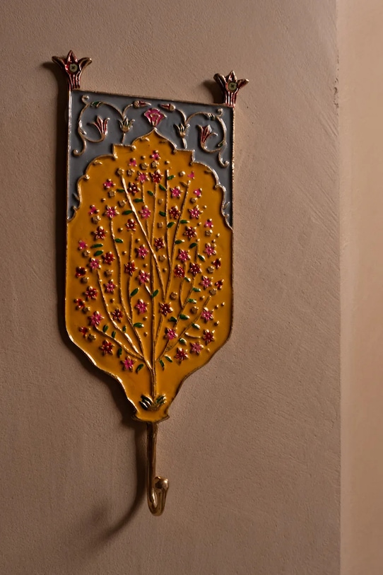 Doing Goods cârlig de perete din alamă 10,3 x 27,5 x 3,2 cm multicolor 1.10.10.064.099.5