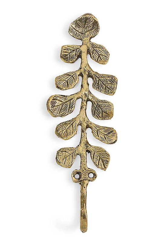 Doing Goods haczyk ścienny mosiężny 19,5 x 6,5 x 3,5 cm żółty 1.10.10.076.099.5