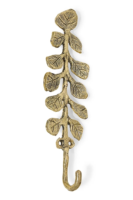 Doing Goods haczyk ścienny mosiężny 19,5 x 6,5 x 3,5 cm 1.10.10.076.099.5 żółty AA00