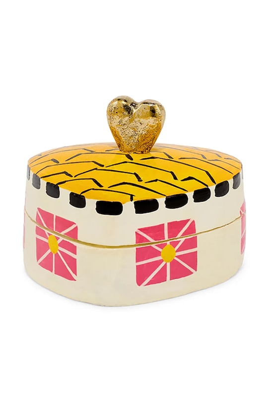 Doing Goods pudełko do przechowywania 8 x 8 x 3,5 cm multicolor 1.20.21.044.099.4