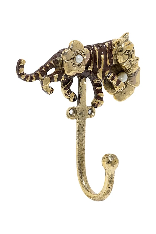 Doing Goods háčik nástenný mosadzný 9 x 9 x 3,5 cm 1.10.10.083.099.3 žltá AA00