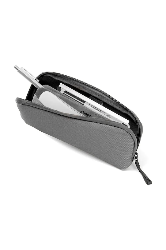 Salon i sypialnia Orbitkey piórnik z materiału tekstylnego WPC1.GRP.109 szary