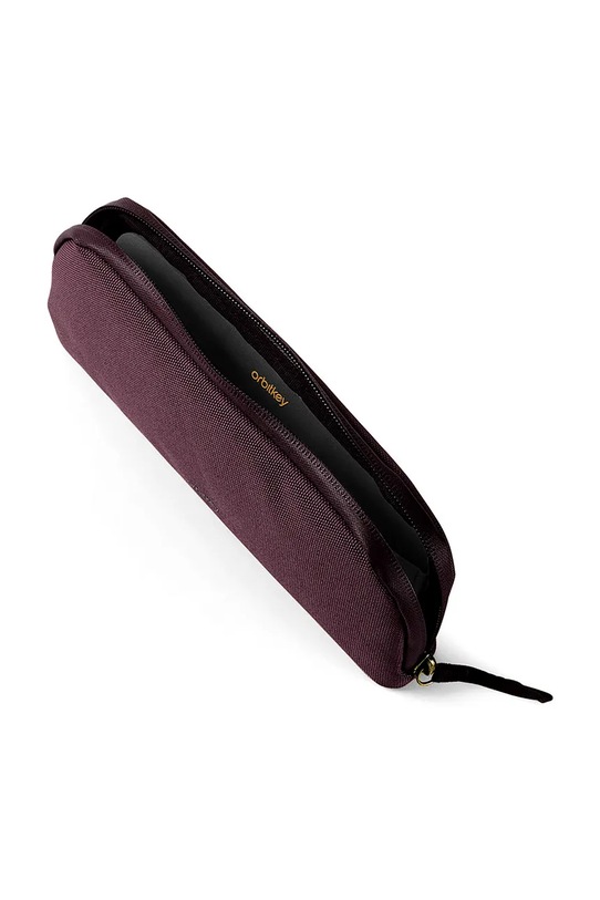 Orbitkey piórnik z materiału tekstylnego bordowy WPC1.PLM.109