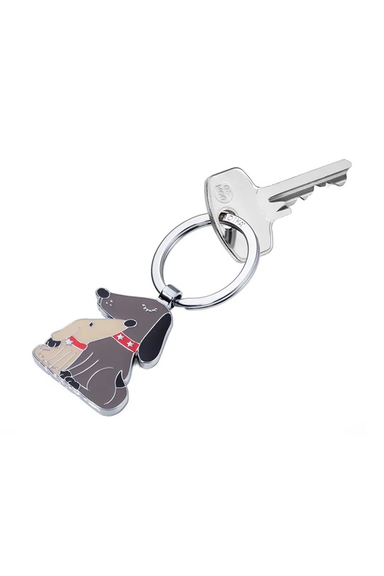 Troika brelok na klucze z metalu polerowanego 7,6 x 3,5 x 1 cm TRKR18.05.BR multicolor AA00