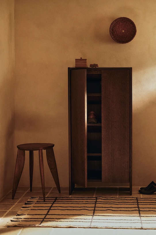 Ferm Living pudełko do przechowywania z drewna dębowego 9,5 x 10 x 11 cm 1104272684 beżowy