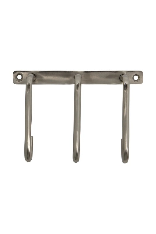 House Doctor закачалка за стена от неръждаема стомана 15 x 4 x 10 cm сив 205345019