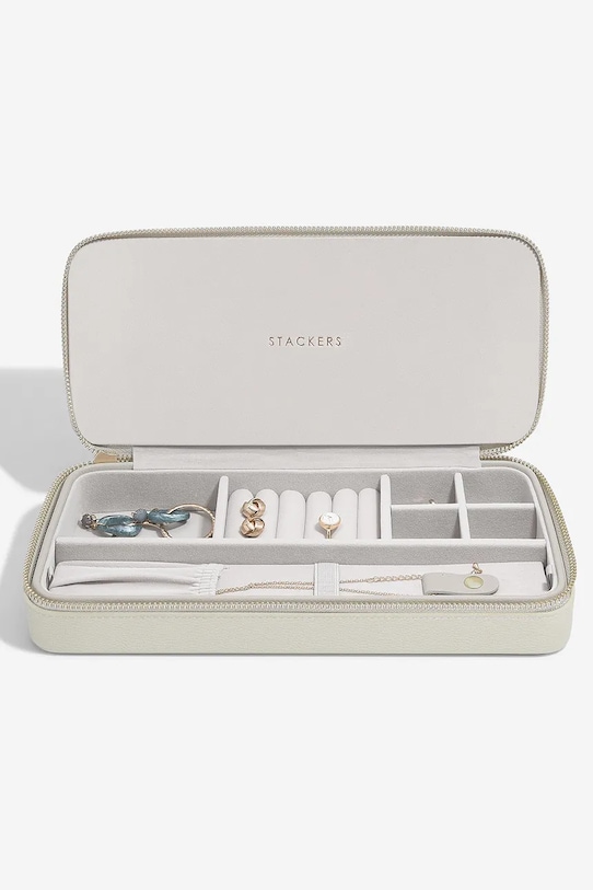 Stackers cutie de voiaj pentru bijuterii bej 75628