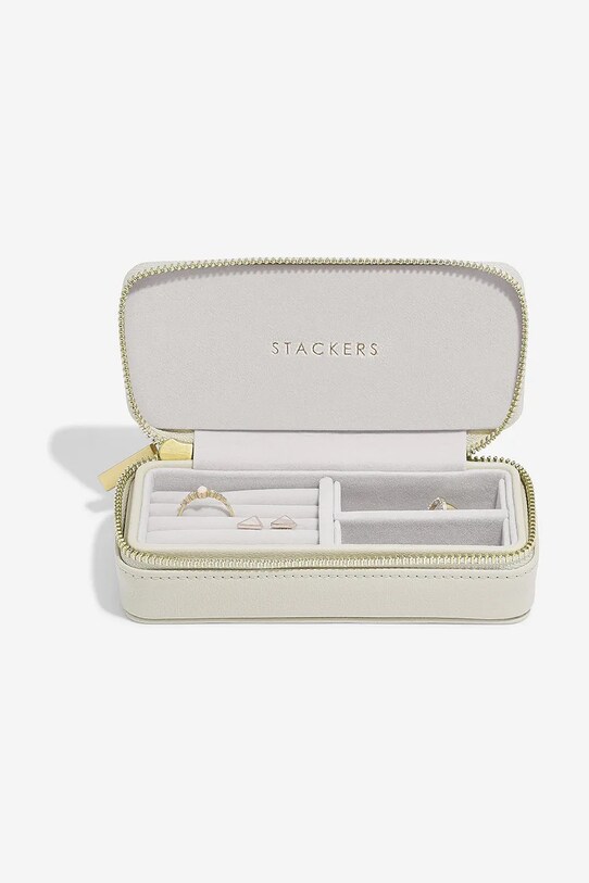 Stackers cutie de voiaj pentru bijuterii bej 75626