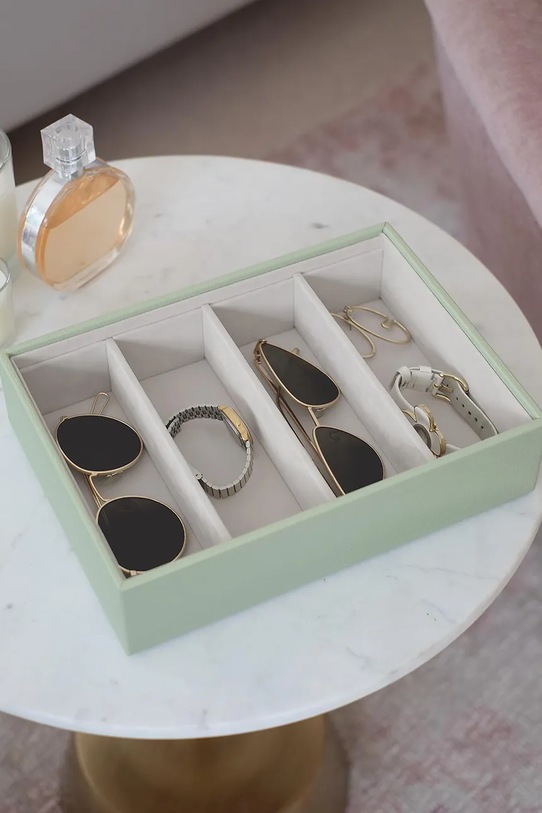 Living și dormitor Stackers organizator de ochelari 74516 verde