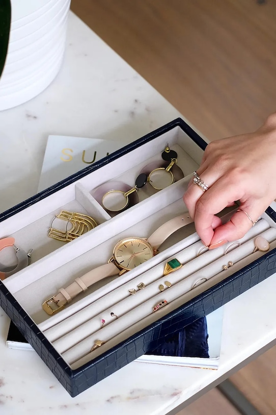 Stackers organizator de bijuterii 74158 bleumarin AA00