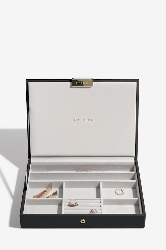 Stackers szkatułka na biżuterię 0 75471 czarny AA00