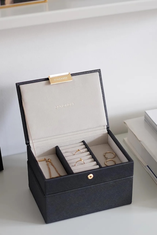 Stackers cutie de bijuterii negru 75469