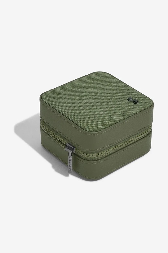 Salon i sypialnia Stackers pudełko podróżne na biżuterię 76400 zielony