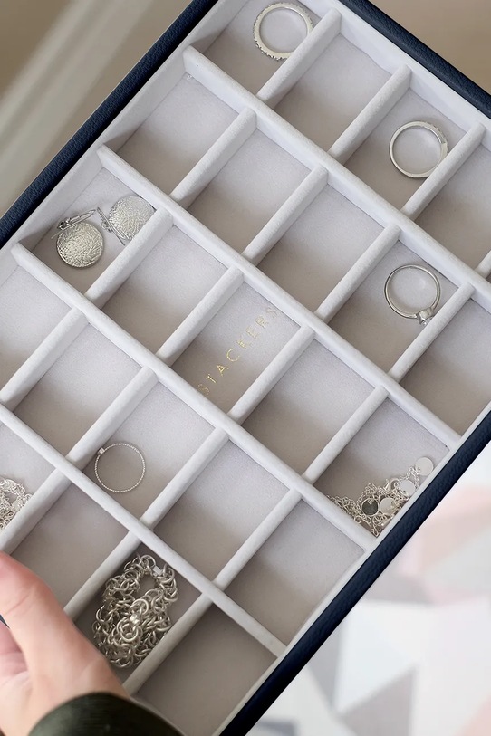 Stackers organizer gioielli 75993 blu navy AA00