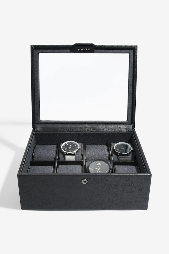 Stackers cutie de ceasuri negru 75401