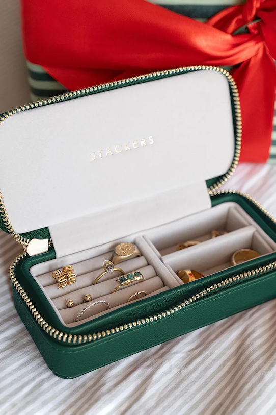 Stackers cutie de voiaj pentru bijuterii 76421 verde AA00