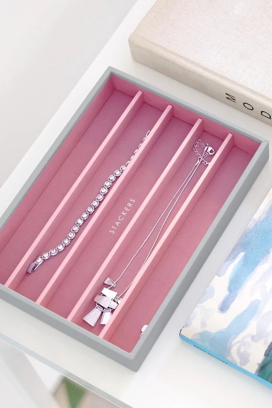 Salon i sypialnia Stackers organizer na biżuterię 0 73782 szary