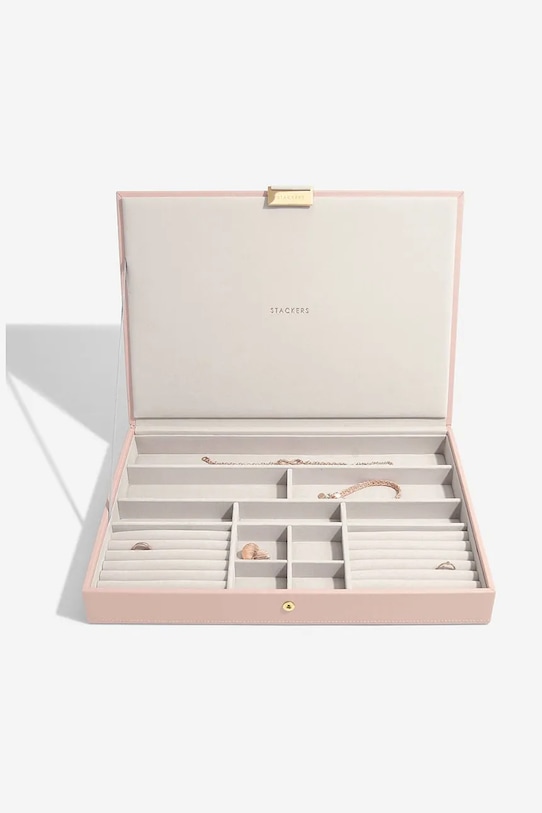 Obývacia izba a spálňa Šperkovnica Stackers 74705 ružová