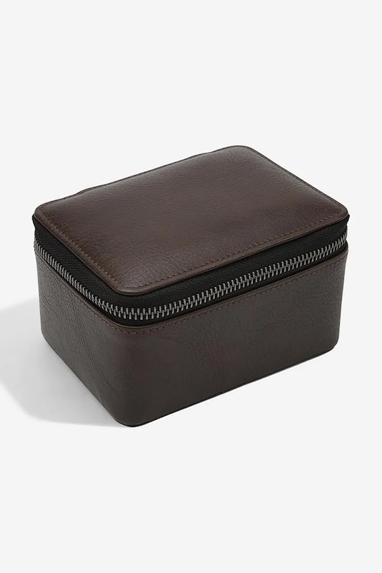 Stackers pudełko na zegarki podróżne 75396 brązowy AA00