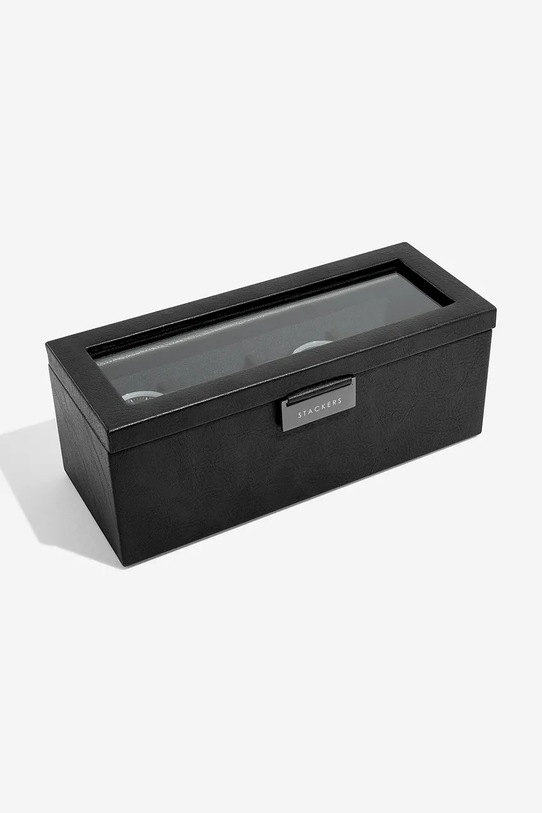 Stackers cutie de ceasuri 0 75399 negru AA00