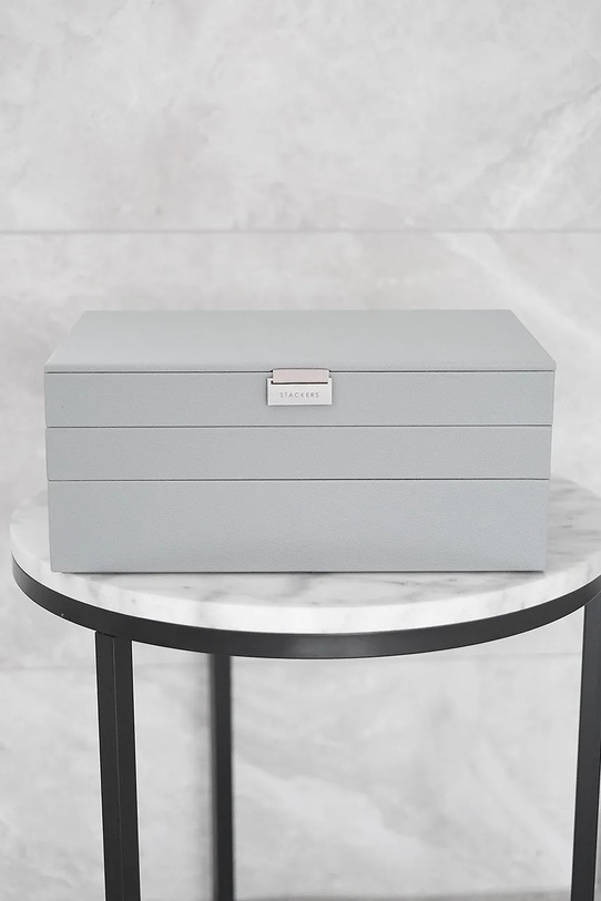 Stackers szkatułka na biżuterię 74508 szary