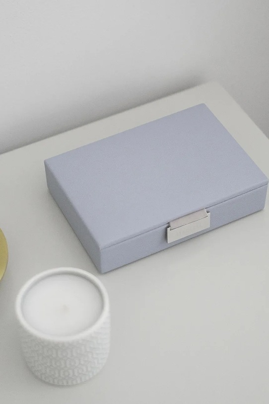 Salon i sypialnia Stackers szkatułka na biżuterię 74601 niebieski