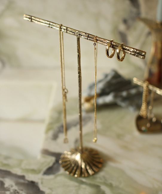 Doing Goods stojak na biżuterię Frida żółty 1.20.45.012.926.5