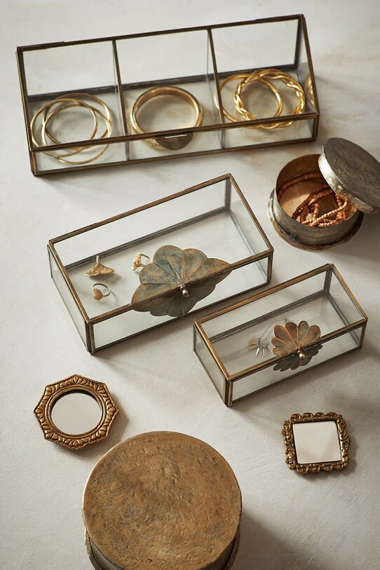 Σαλόνι και υπνοδωμάτιο Κουτί αποθήκευσης Madam Stoltz PM1479.80 διαφανή