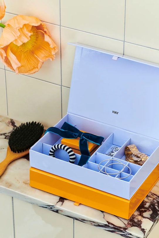 HAY cutie de bijuterii Colour 23,2 x 16,1 x 4,6 cm albastru AE733.A994
