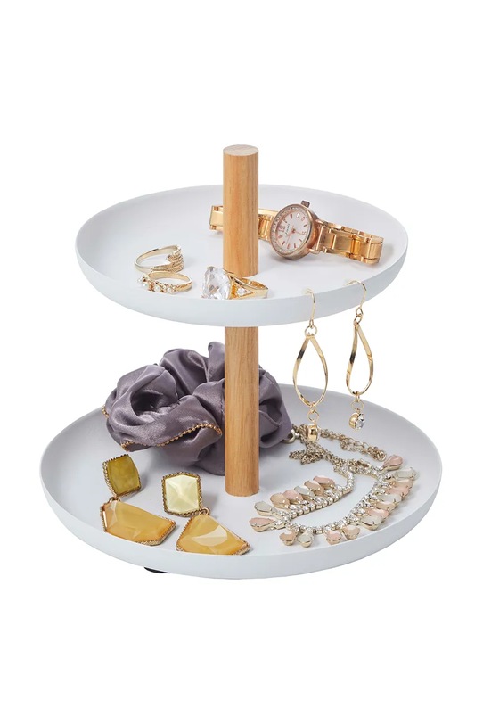 Yamazaki stojak na biżuterię Tosca 16 x 16 x 15 cm 2315 biały AA00